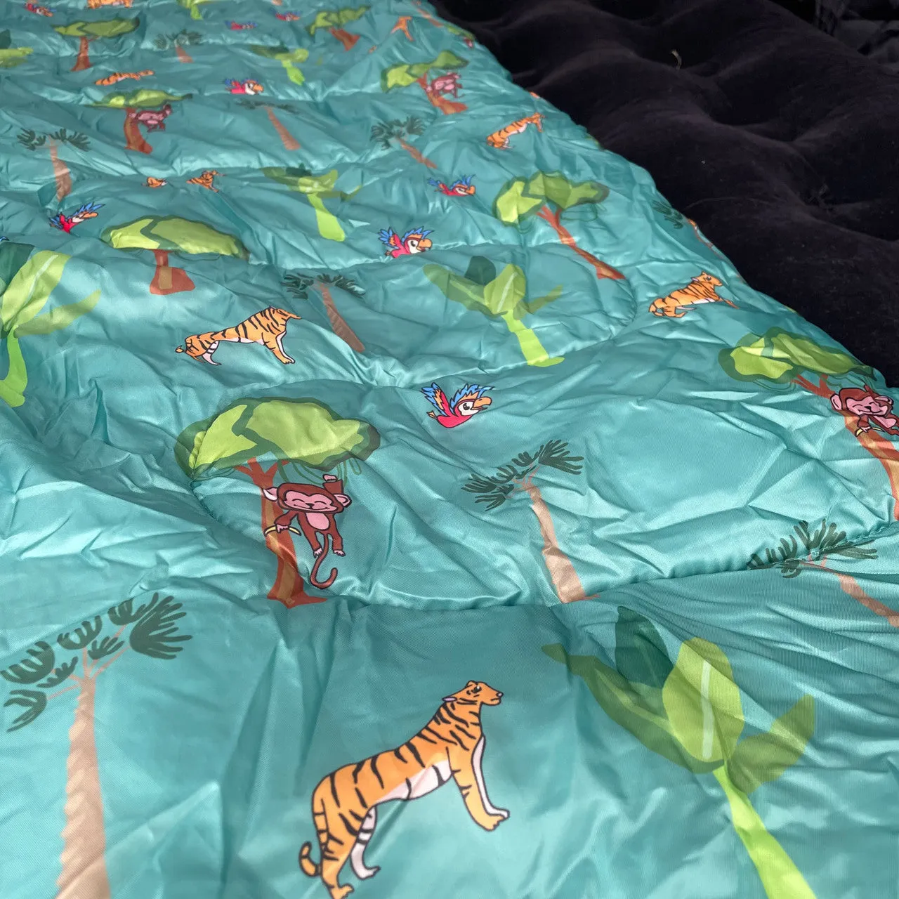 Olpro Kids Jungle  patterned sleeping bag