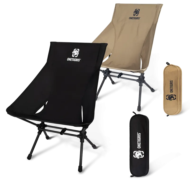 OneTigris Portable Camping Chair Large - Coyote Brown
