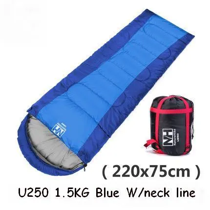 Outdoor Cotton Single Bags Blue Camping Stylish Splicing Spring Compression Adjustable Envelope Sleeping Type Summer Green Hood Bag Orange Sleeping