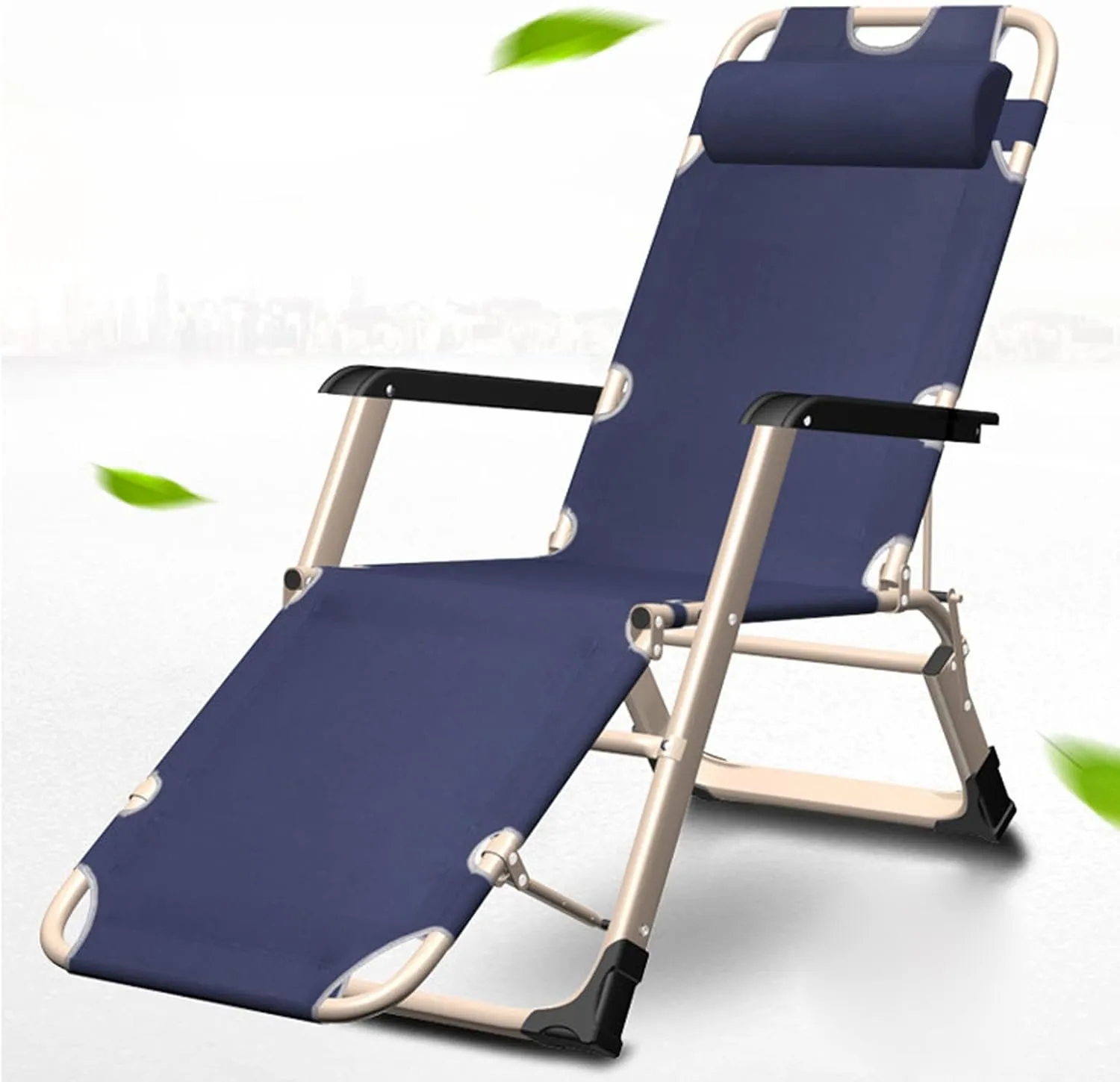 Outdoor Furniture Folding Nap Recliner Chair Winter Summer Fishing Beach Chair (B)