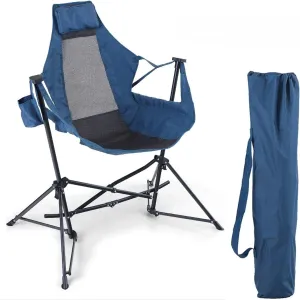 Outdoor Hammock Chair Camping Chairs Heavy Duty Folding Swing Chair,Suitable for Outdoor,Camping, Lawn,Backyard,Picnic
