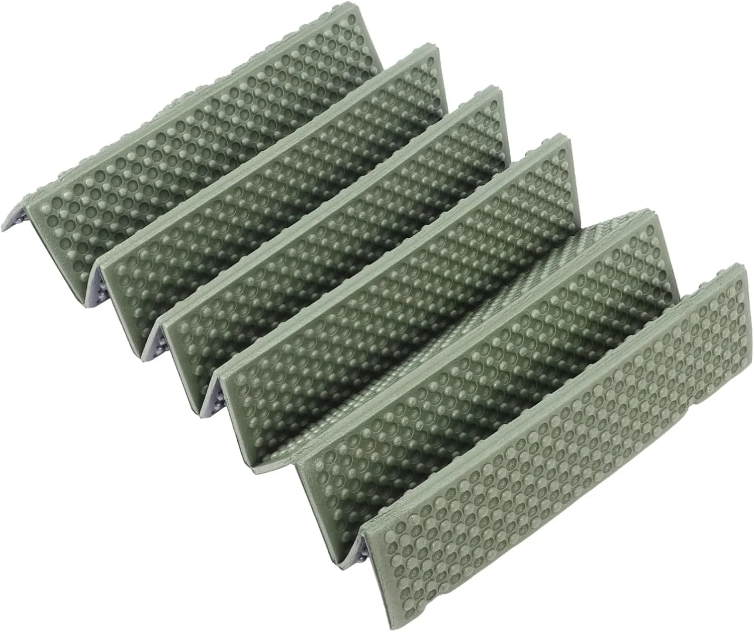 Outdoor Picnic Sitting Cushion Multi-Function Camping Cushion Folding Sleeping Mat Green Aluminum Foil Insulation