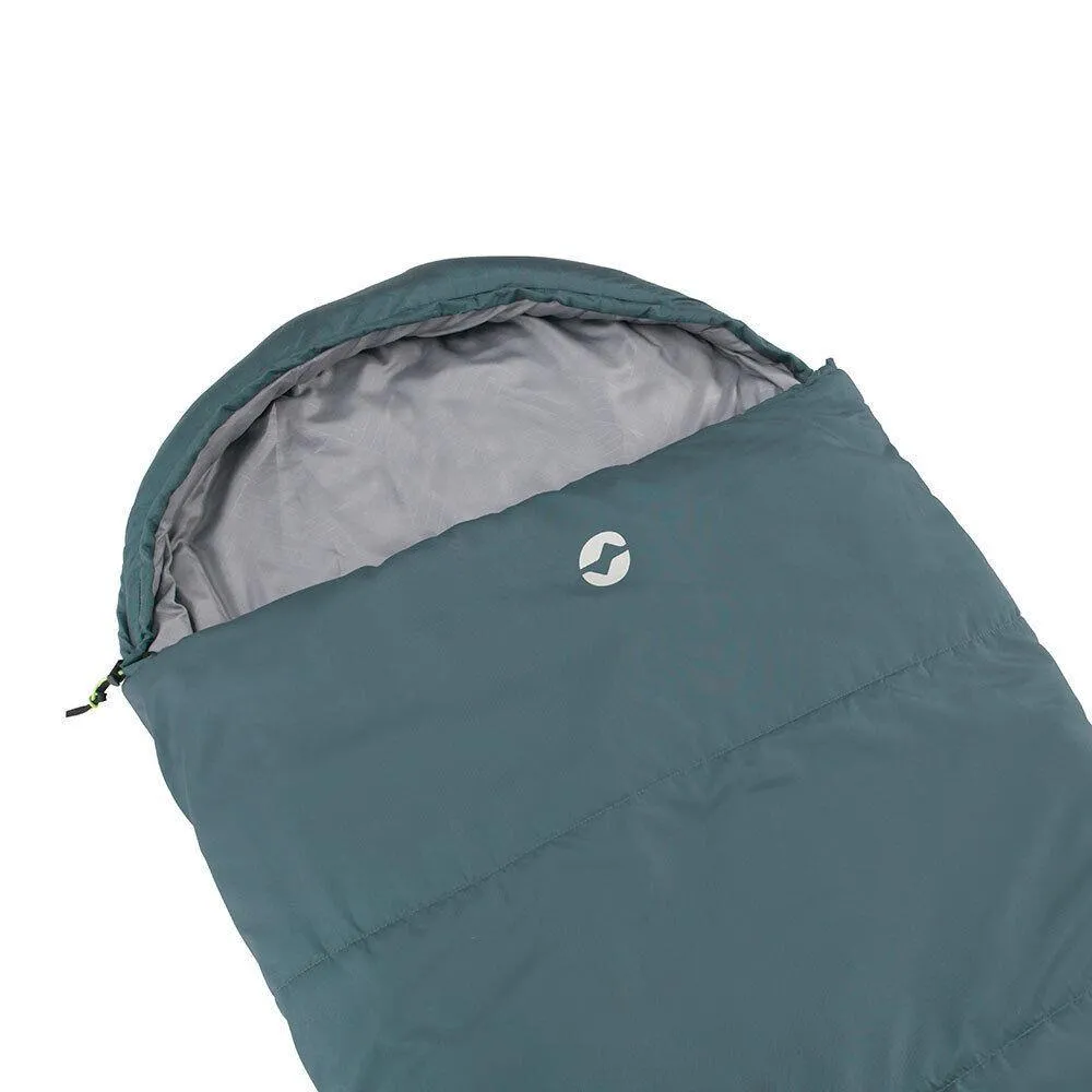 Outwell Campion Lux Sleeping Bag Teal Camping Sleeping Bag