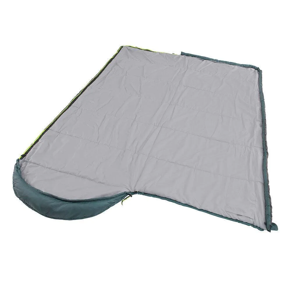 Outwell Campion Lux Sleeping Bag Teal Camping Sleeping Bag