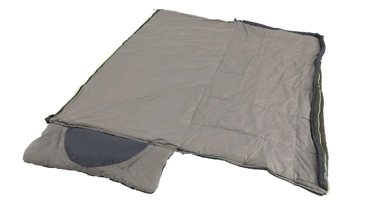 Outwell Contour Lux Sleeping Bag 'R Zip' Deep Blue