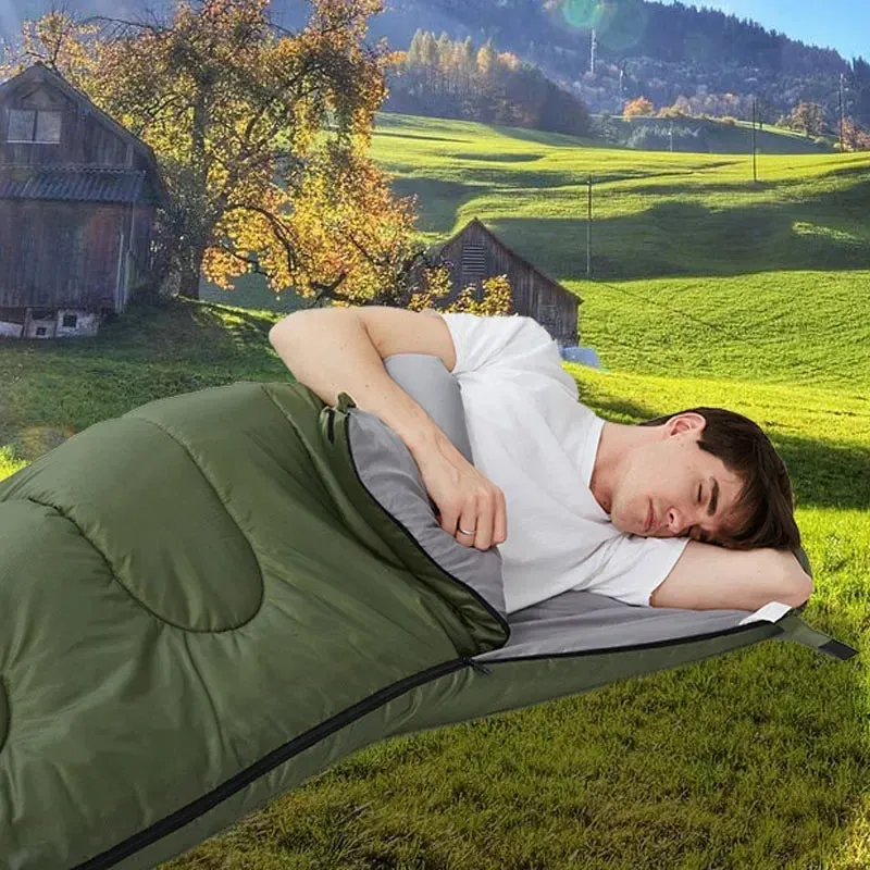 Oversized Camping Sleeping Bag All-Season Comfort