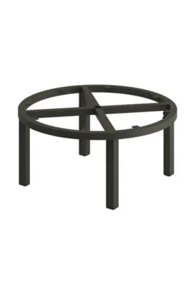 Parsons 60" Round, KD Dining Table Base by Tropitone
