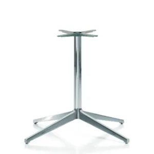 Pedrali Ypsilon 4 4795 table base polished aluminium H.73 cm.