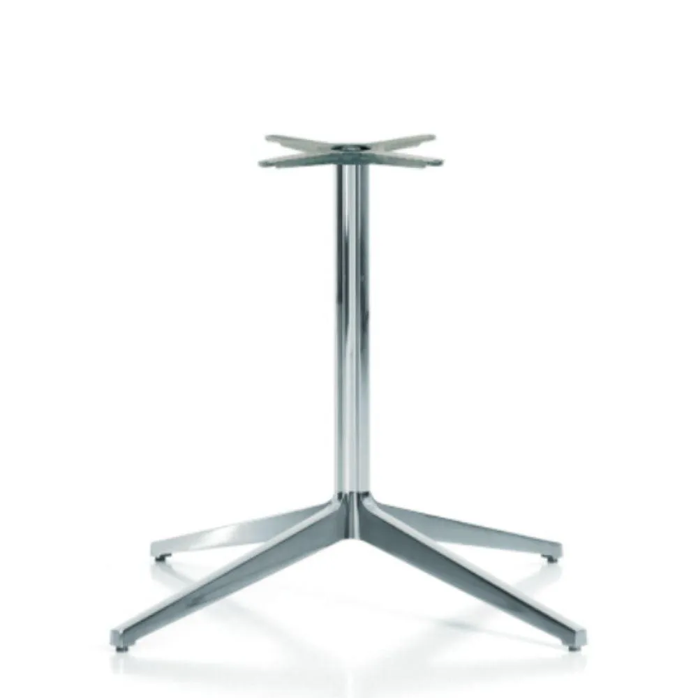 Pedrali Ypsilon 4 4795 table base polished aluminium H.73 cm.