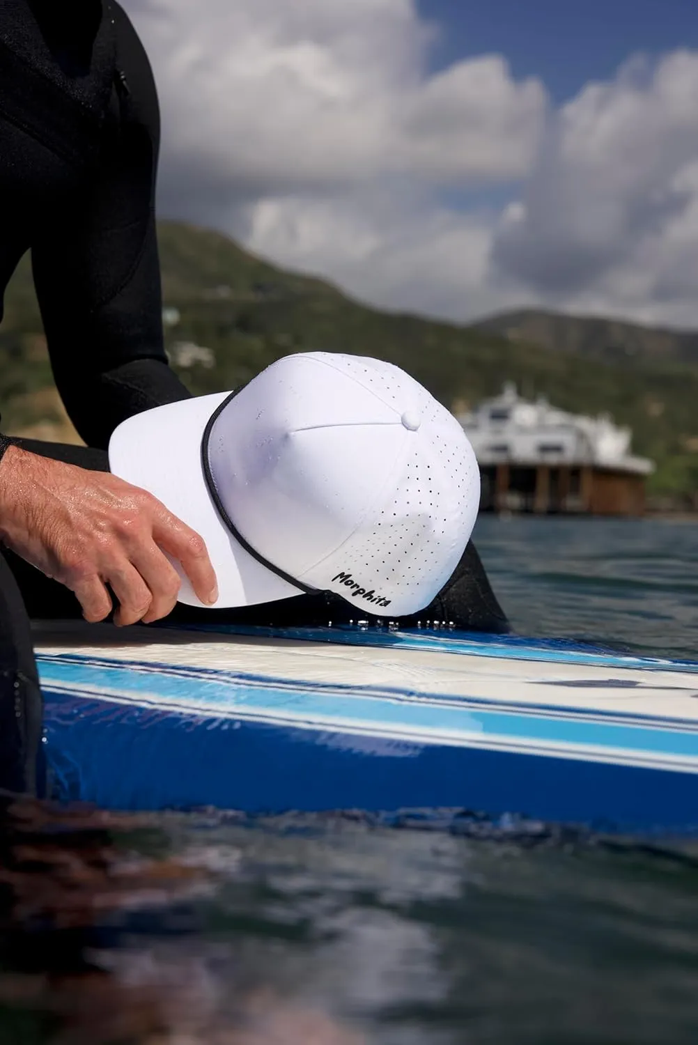 Performance Hydro UPF 50 Baseball Hat | Golf | Pickleball | Running | Hiking | Gym | Trucker | Mesh | One Size Rope Cap