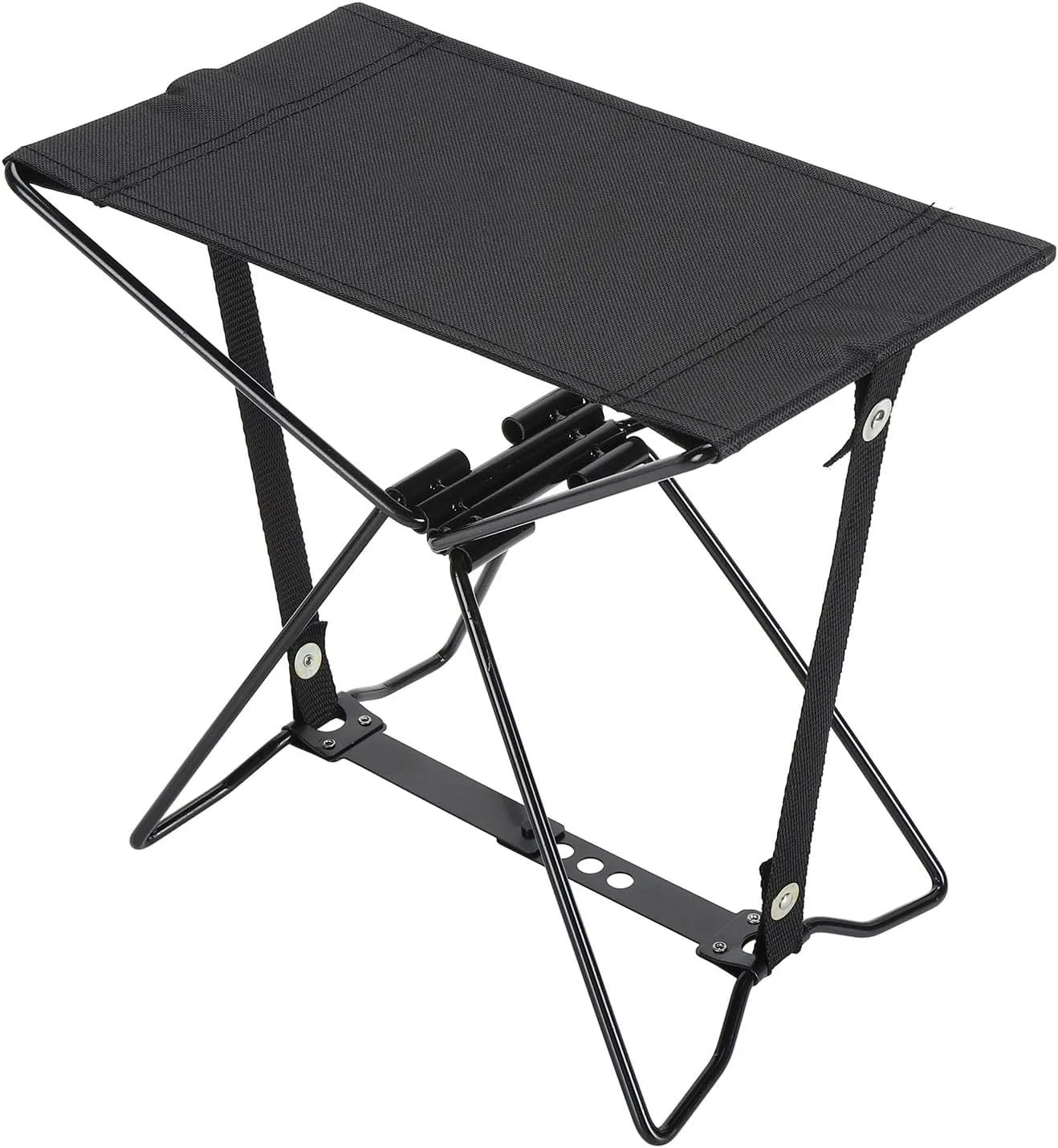 Picnic Barbecue Stool, Portable Folding Stool, Outdoor Foldable Chair Fishing Stool Camping Stool Backpack Chair with Carry Bag for Outdoor Gardening and Beach Hiking Fishing