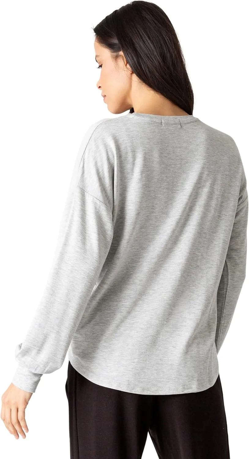 PJ Salvage Women's Jammie Essentials Long Sleeve Top