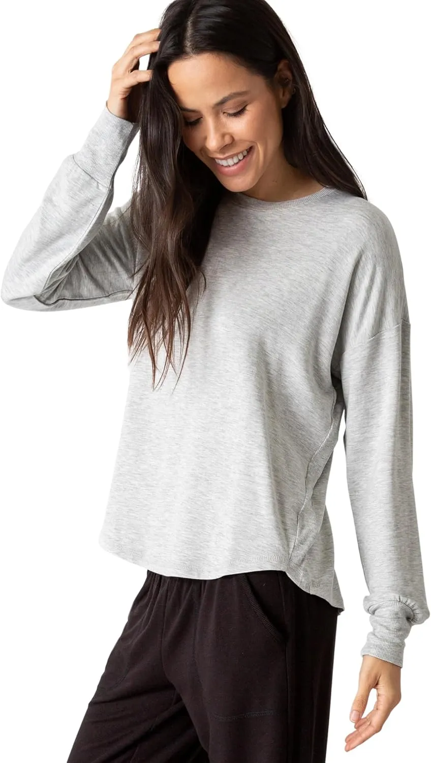 PJ Salvage Women's Jammie Essentials Long Sleeve Top