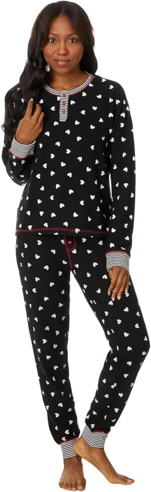 PJ Salvage Women's Ski Jammie Classics Pj Set