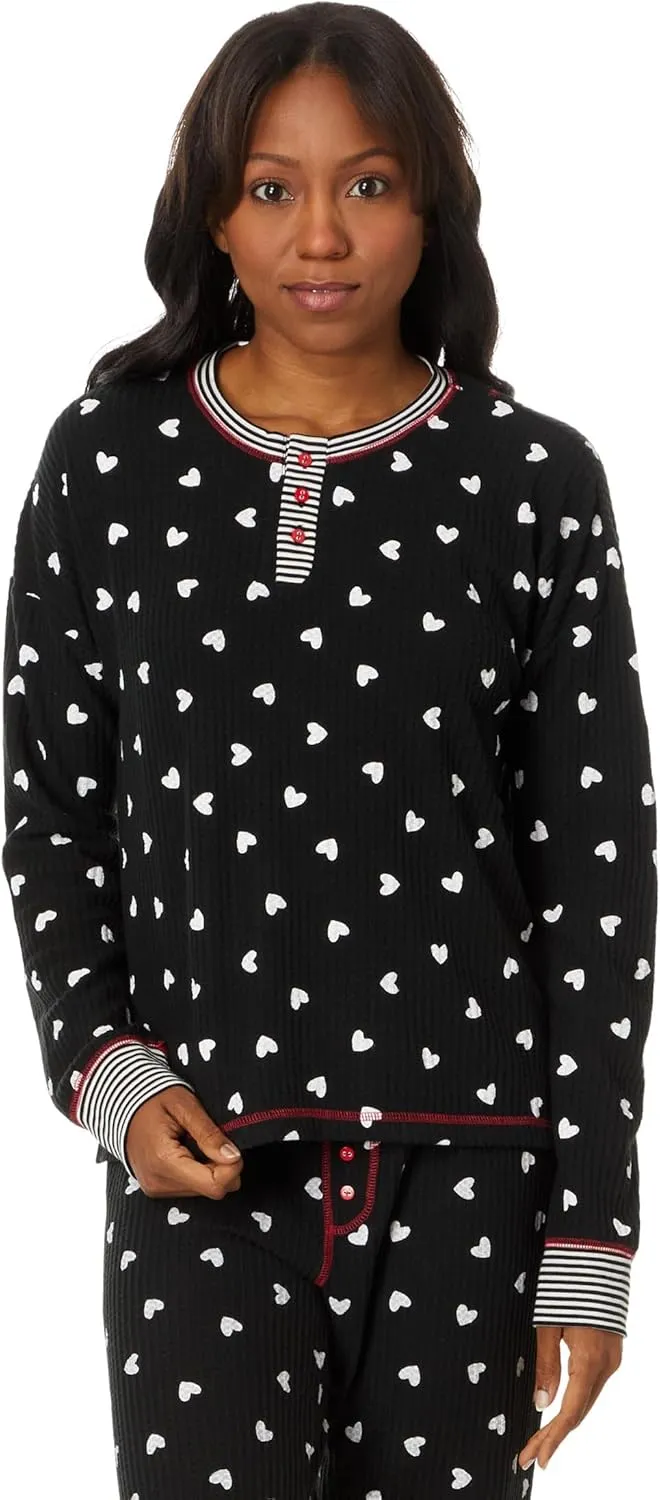 PJ Salvage Women's Ski Jammie Classics Pj Set