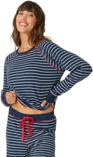 P.J. Salvage Women's Snowflake Kisses Long Sleeve