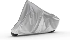 Platinum Shield Motorcycle Cover Compatible with 1981 Italjet USA M5d - Outdoor & Indoor - Built-in Reinforced Securing Straps - Includes Free Storage Bag