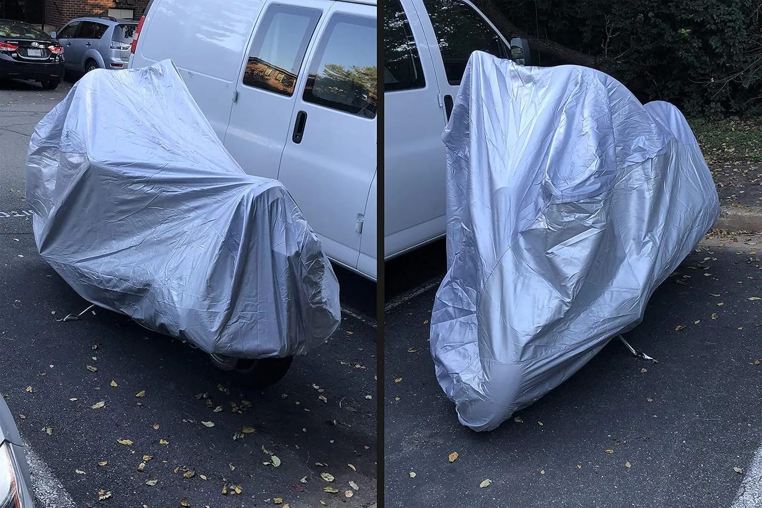Platinum Shield Motorcycle Cover Compatible with 1981 Italjet USA M5d - Outdoor & Indoor - Built-in Reinforced Securing Straps - Includes Free Storage Bag