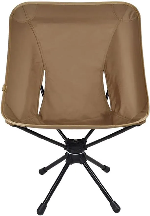 Portable Camping Chair, Collapsible Backpacking Chair Beach Chair with Carry Bag for Outdoor Hiking Fishing Picnic (Khaki)