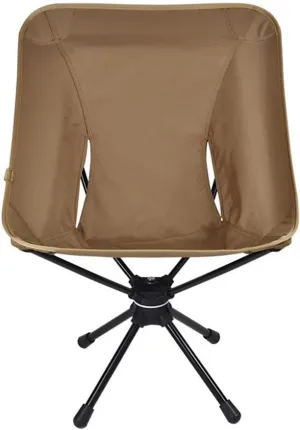 Portable Camping Chair, Collapsible Backpacking Chair Beach Chair with Carry Bag for Outdoor Hiking Fishing Picnic (Khaki)