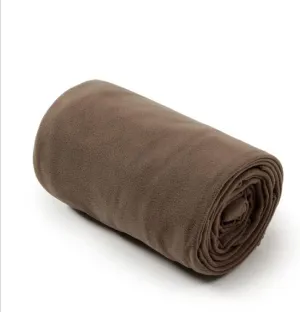 Portable Ultra-Light Polar Fleece Sleeping Bag Outdoor Camping Tent Bed Travel Warm Sleeping Bag Liner Camping Sport Accessories for Outdoor Rest (Color : Coffee)