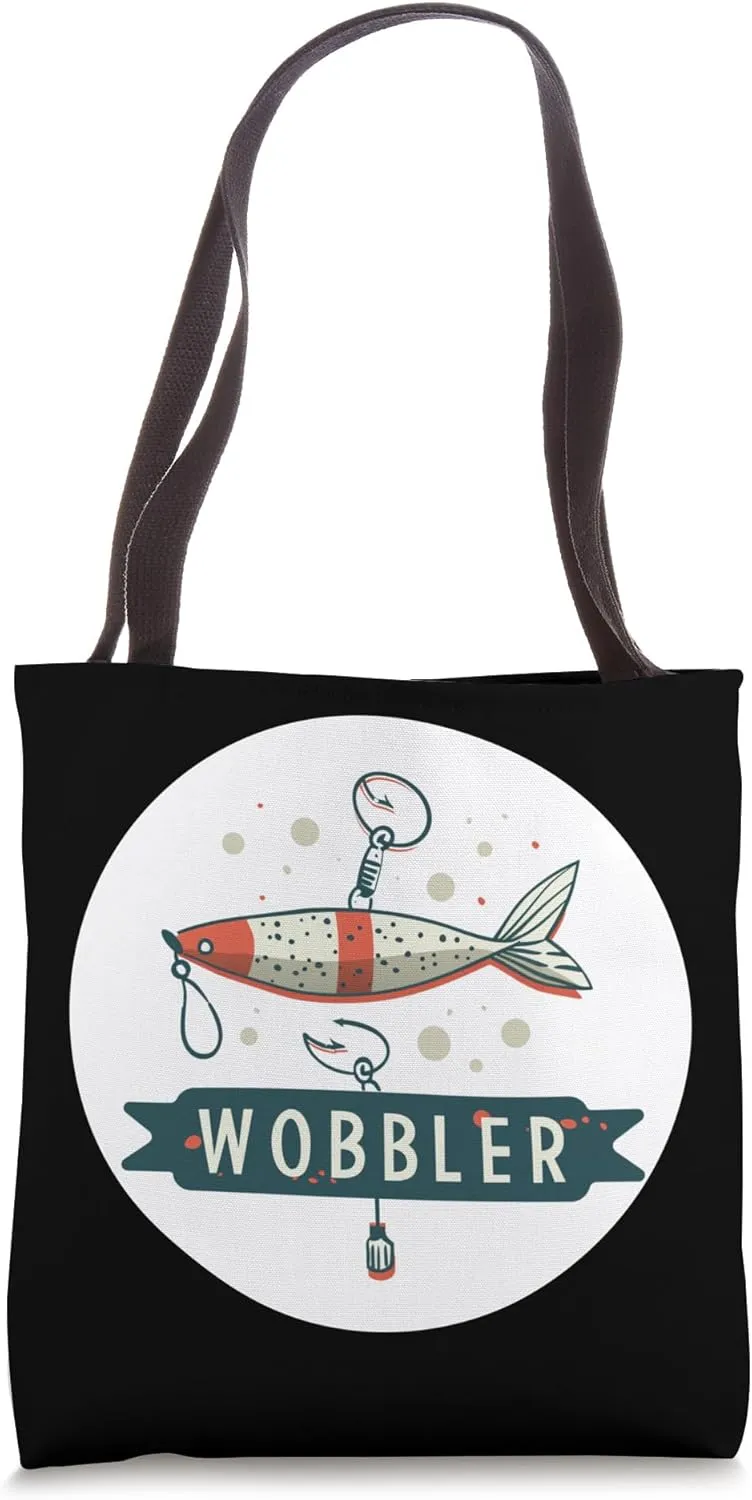 Pretty Blinker Season for Wobbler and predatory Fish Lovers Tote Bag