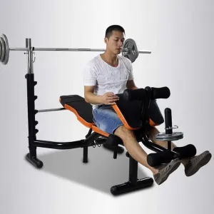 Professional Squat Rack Strength Training Equipment Home Sports Weight Bench Seated Dumbbell Biceps Folding Weight Table Dumbbell Bench Multifunctiona
