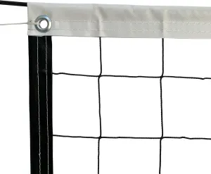 Professional Volleyball Net – 100x950 cm Heavy Duty Net with 2mm Polyamide Yarn, 4mm Tension Rope & UV-Protected Polyester Tarpaulin – Indoor & Outdoor Court Training Use