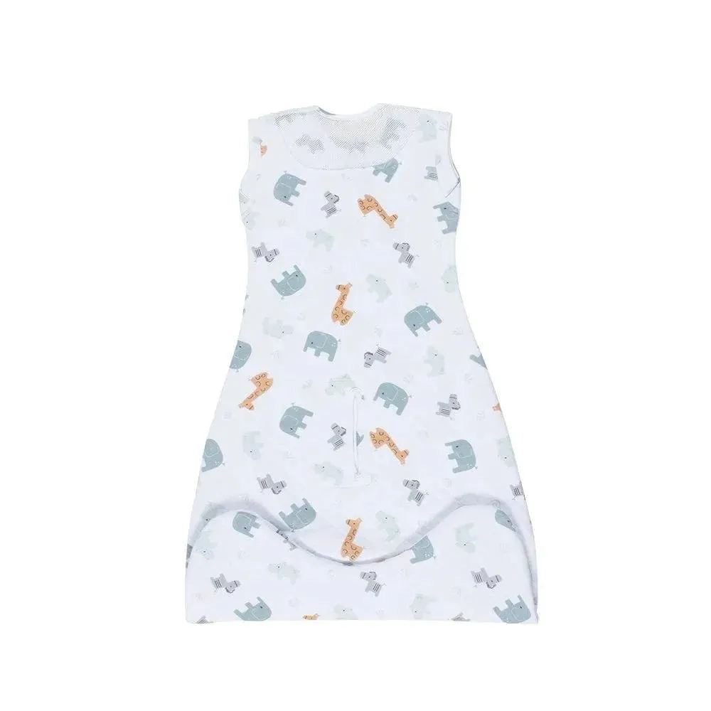 Purflo Cuddle To Sleep Bag 2.5 TOG 3-12 Months - Animal Safari (2 Pack)