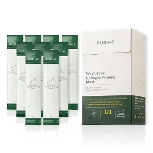 PuriMe Korean Collagen Face Firming Mask, Collagen Firming Sleeping Mask, Collagen Protein Firming Face Care Moisturizing Mask, Portable Wash-Free Sleeping Face Mask Set for Women (2 Boxes / 40Pcs)