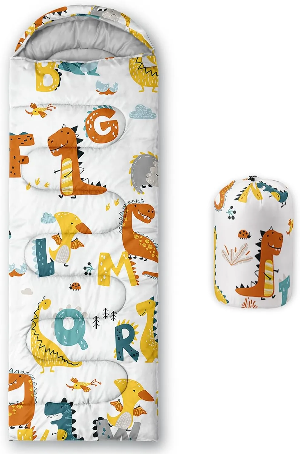 QOOMO Camping Sleeping Bags,3 Season Warm & Cool Weather,Lightweight,Waterproof Sleeping Bags for Adults & Kids,Traveling,and Outdoors,Camping Gear Equipment