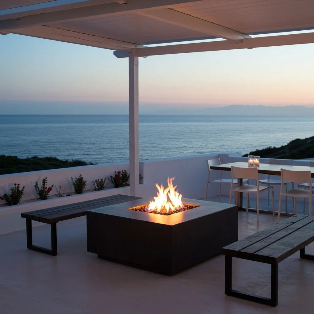 Quad Fire Pit TK - Aluminum