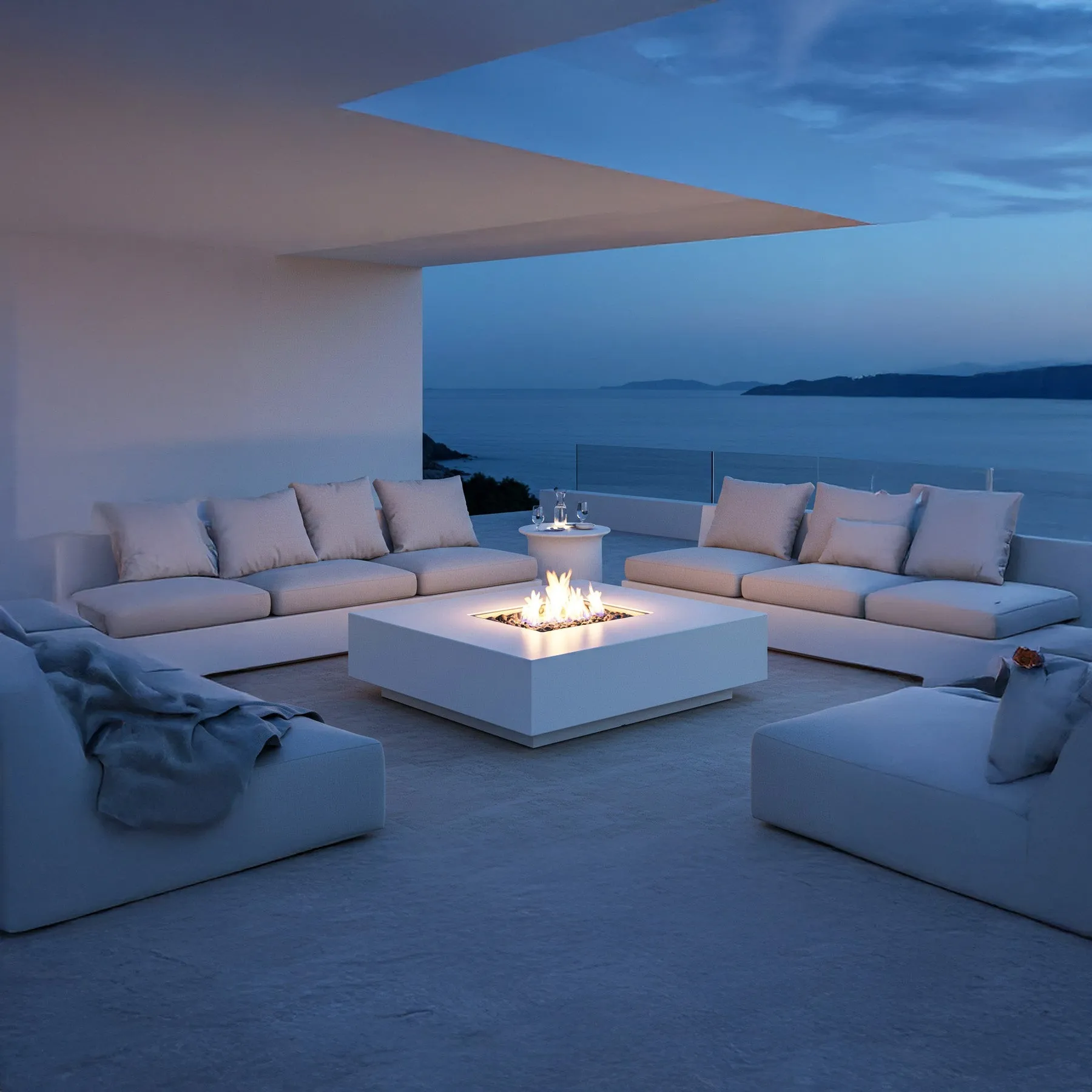 Quad Fire Pit TK - Aluminum