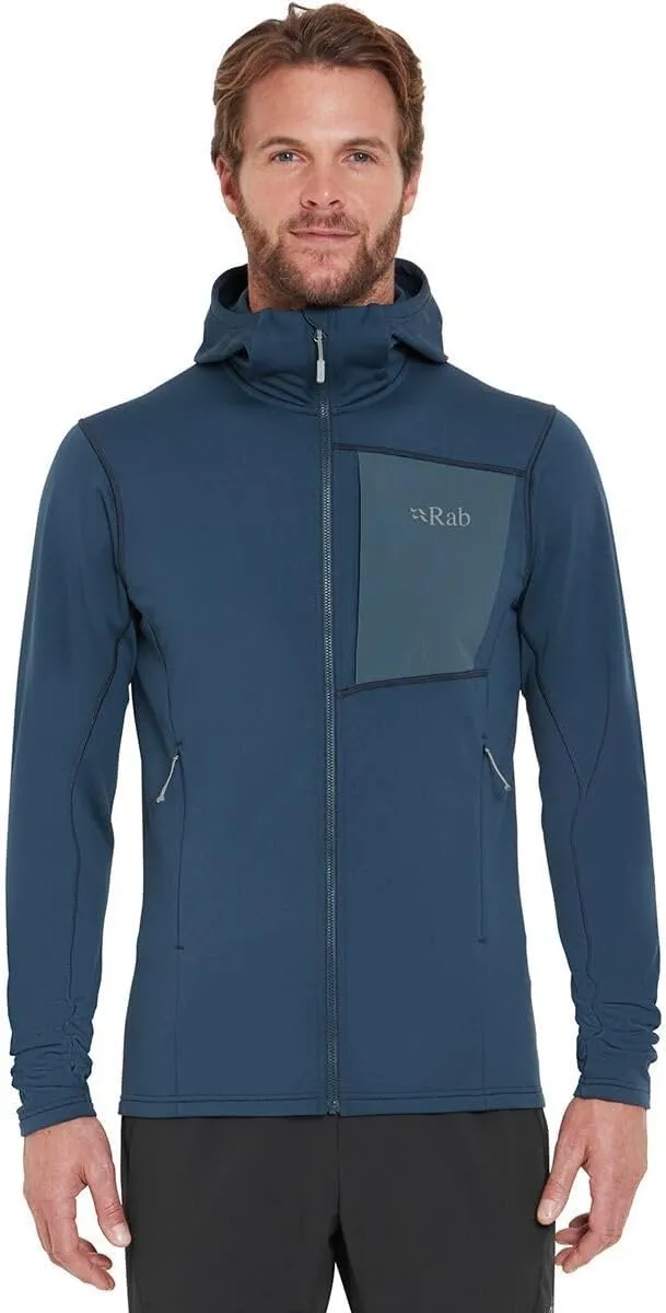 Rab Men's Modulus Hoody Warm Fleece Jacket for Hiking & Climbing