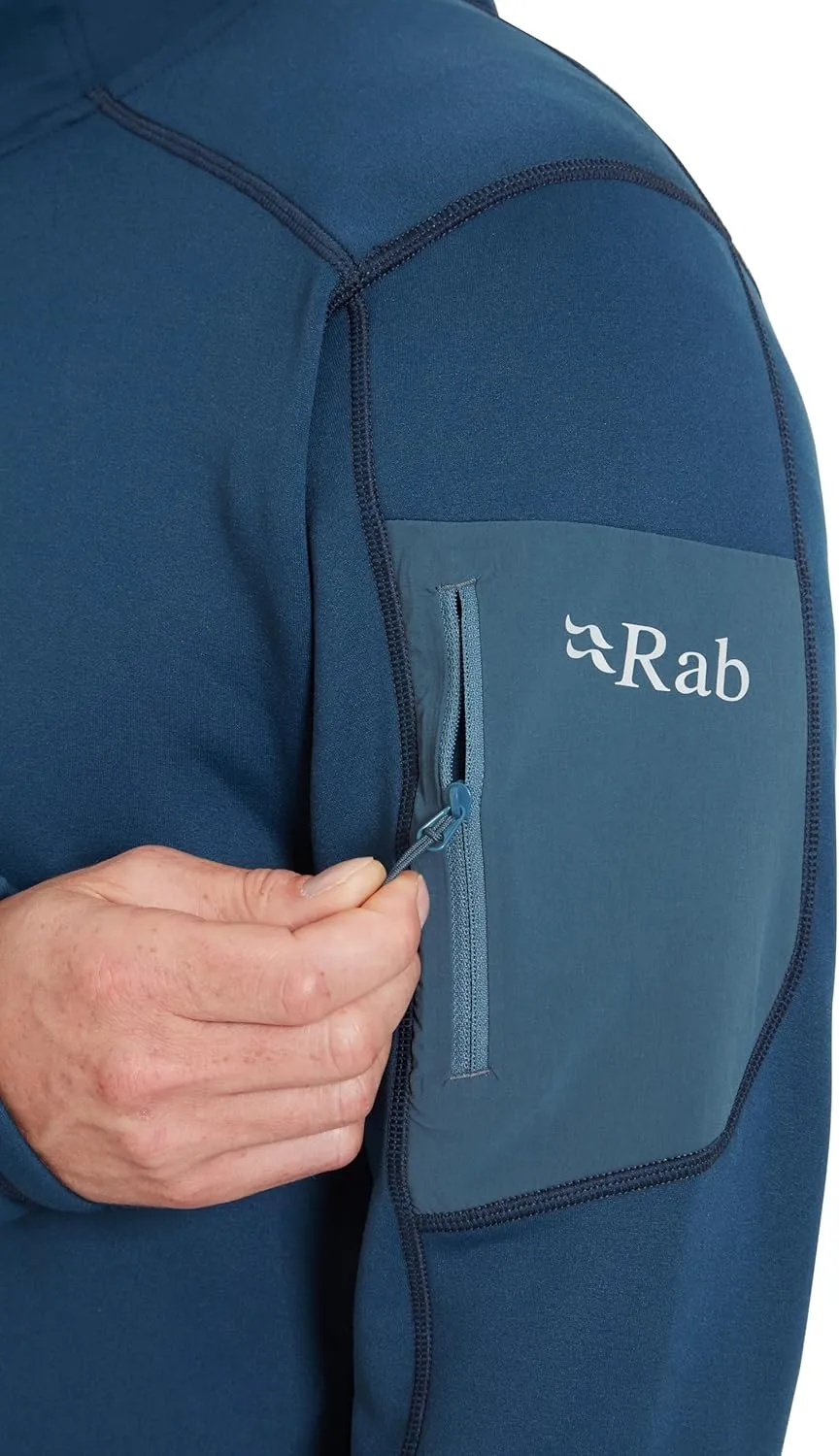 Rab Men's Modulus Hoody Warm Fleece Jacket for Hiking & Climbing