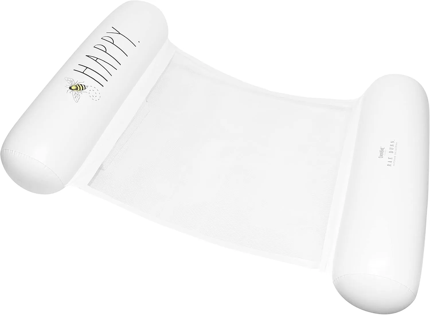 Rae Dunn x CocoNut Float Adult Hammock Float - Adult Size Multi-Purpose Inflatable Drifter, Saddle Float & Lounge Chair - Versatile Ride-On for Summer & Swim Parties