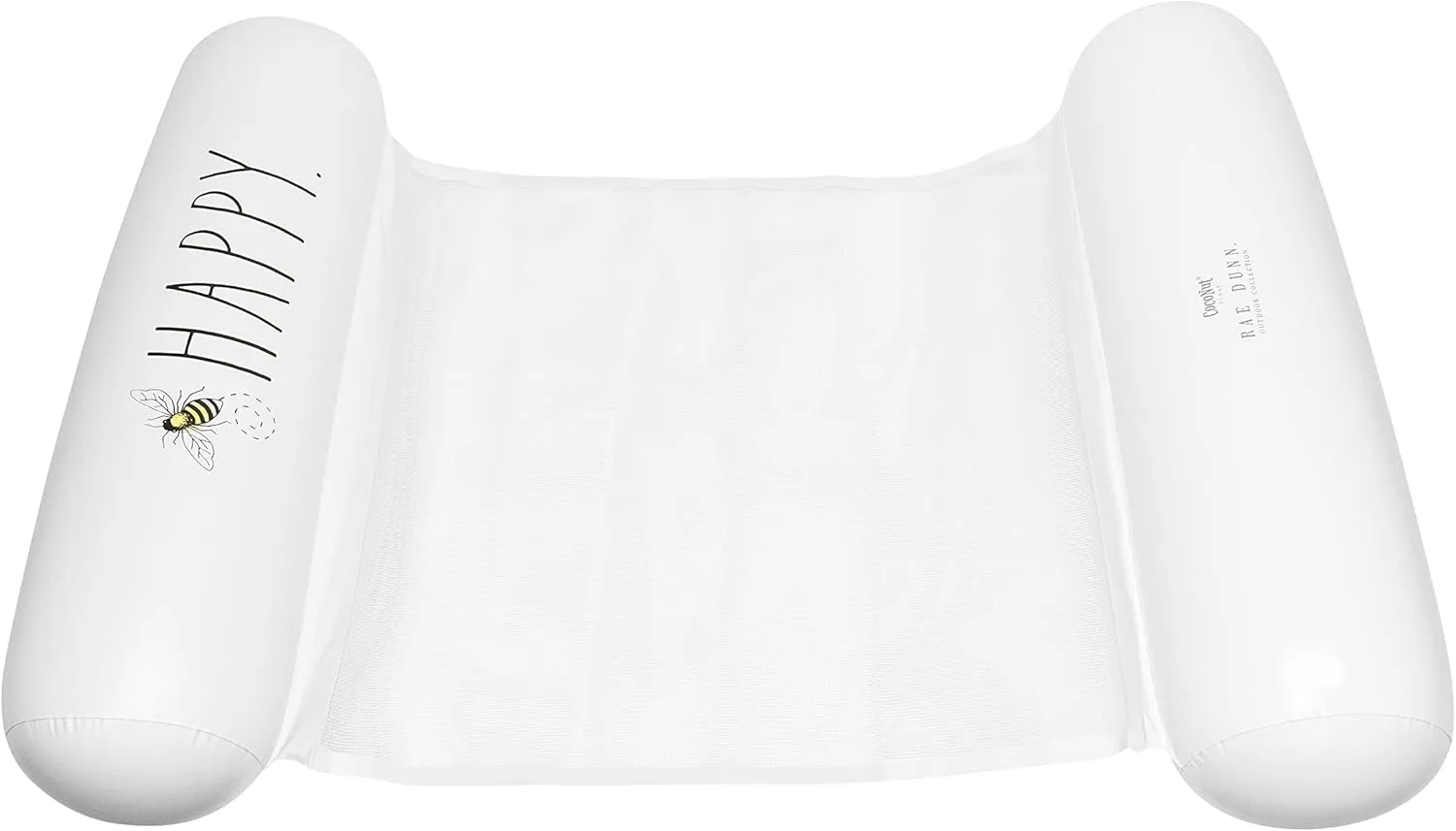 Rae Dunn x CocoNut Float Adult Hammock Float - Adult Size Multi-Purpose Inflatable Drifter, Saddle Float & Lounge Chair - Versatile Ride-On for Summer & Swim Parties