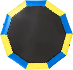 RAVE Sports Inflatable Bongo Water Bouncer, 10FT / 13FT / 15FT / 20FT, Recreational Water Trampoline with Ladder