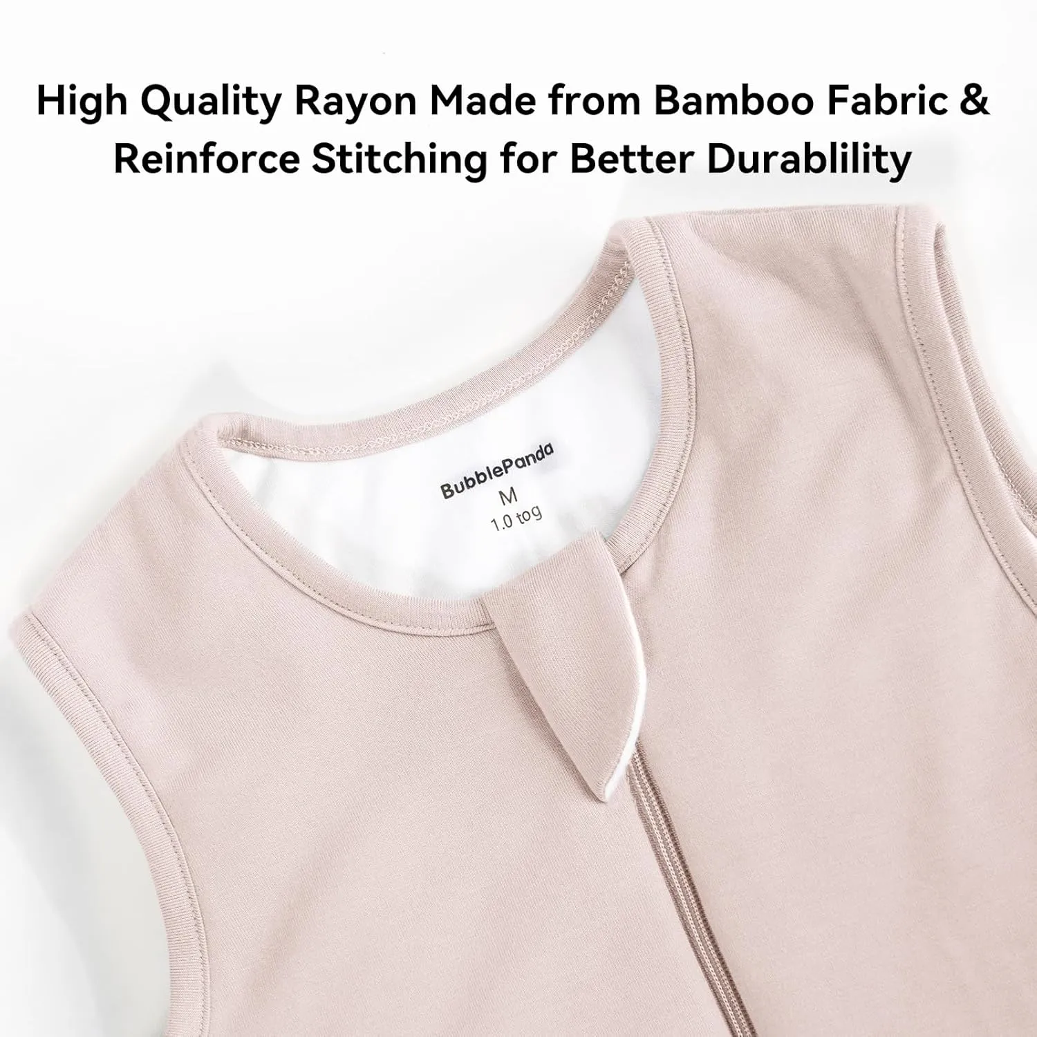 Rayon Made from Bamboo Toddler Sleep Sack with Feet 24-36 Months 1.0 Tog Ultra Soft Toddler Sleeping Sack 2t-3t Sleep Bag Walker Quilted Wearable Blanket with Legs 2-Way Zipper Lightweight