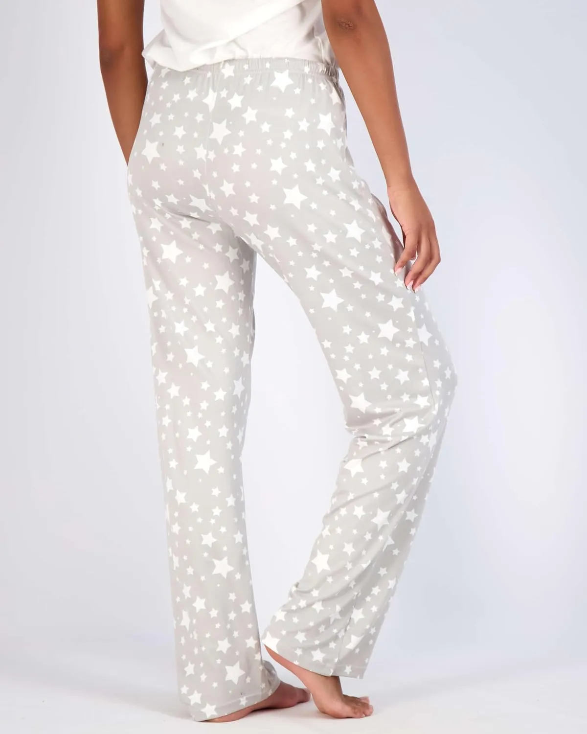 Real Essentials 3 Pack: Women’s Ultra-Soft Comfy Pajama Lounge Pants Sleepwear (Available in Plus Size)