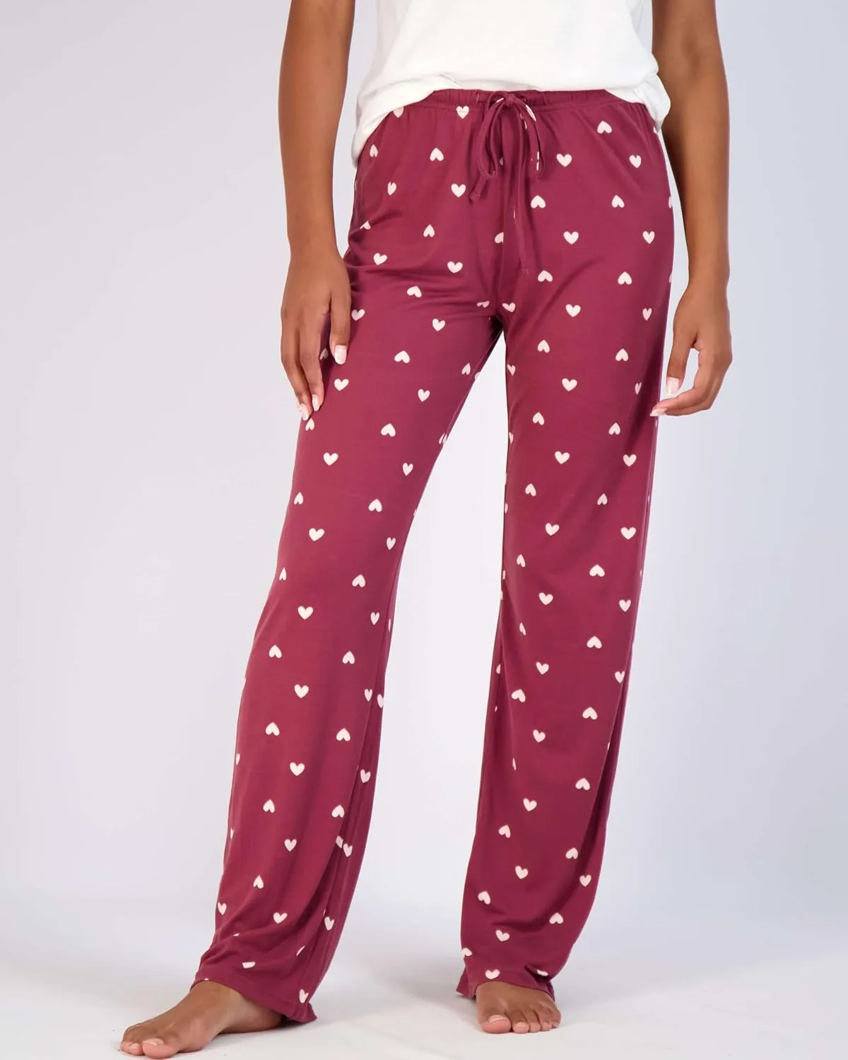 Real Essentials 3 Pack: Women’s Ultra-Soft Comfy Pajama Lounge Pants Sleepwear (Available in Plus Size)