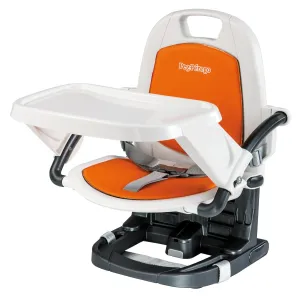 Rialto - Booster Seat - Suitable for Children 6 Months and up - Made in Italy - Arancia (Orange)