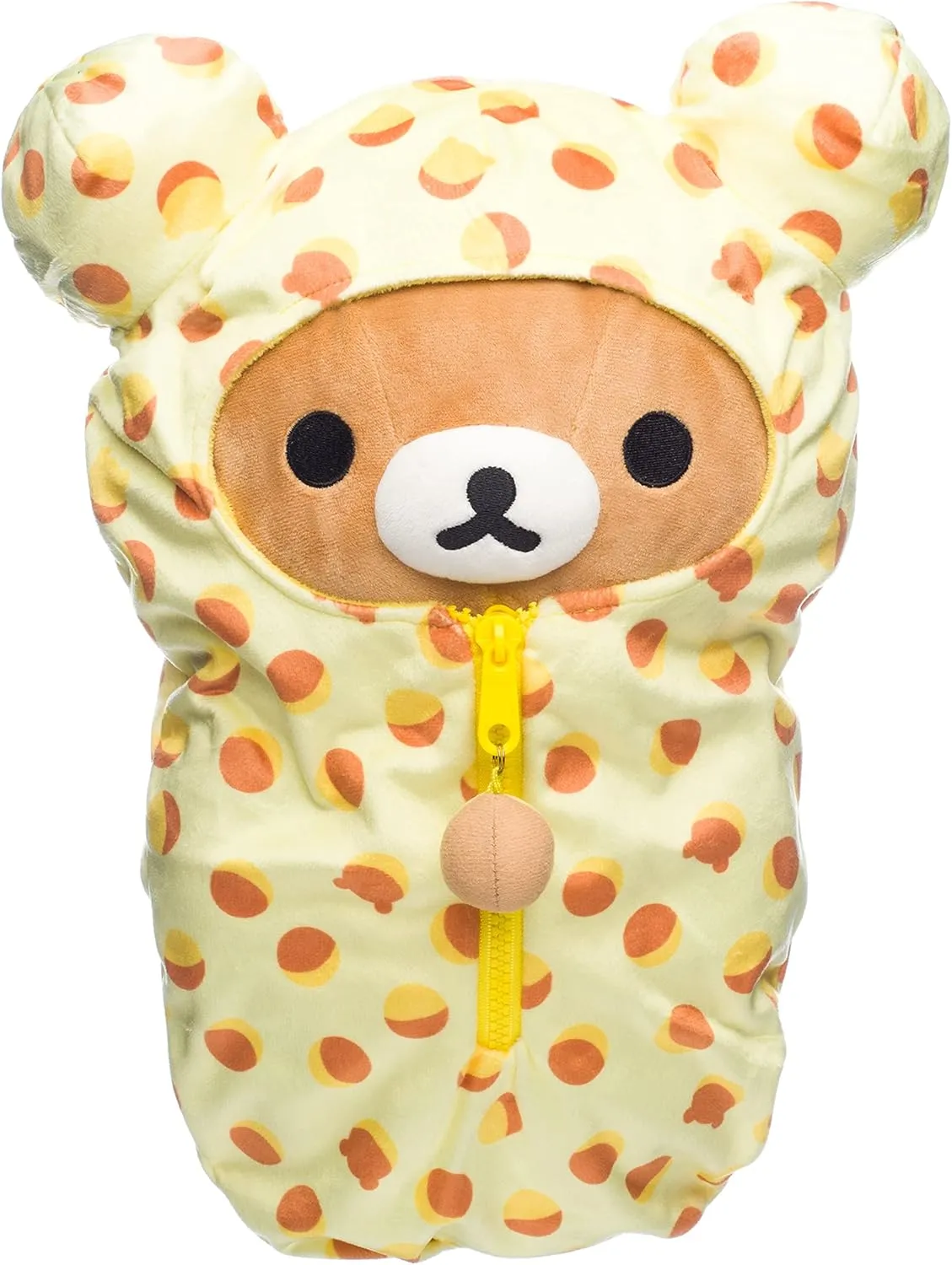 Rilakkuma San-X Original Sleeping Bag Plush Series (Rilakkuma - Castella Cake)