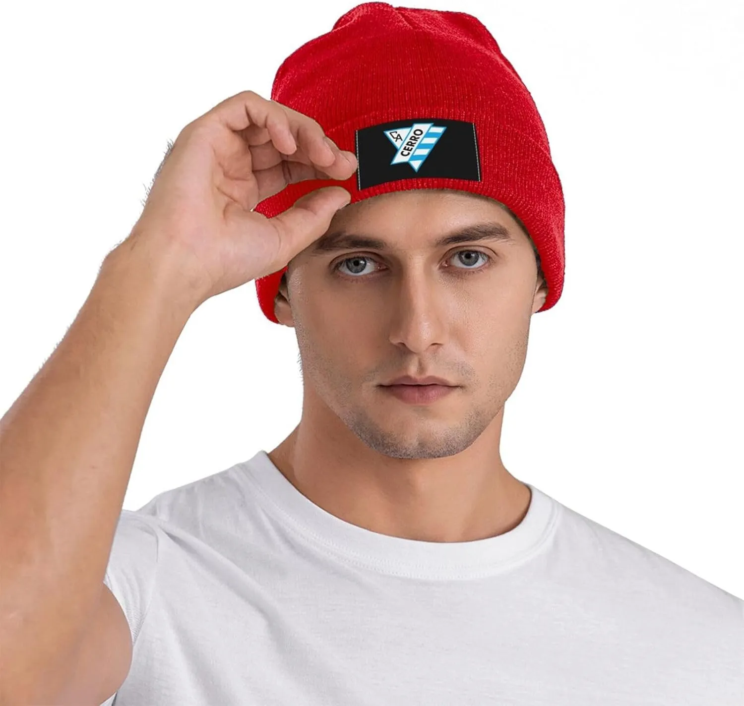 Rionegro Águilas Knit Hat Cap Skull Cap Beanie Hat Warm Cap Red Hat for Men Women