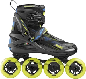 Roces Men's Helium II TIF Lightweight Breathable Adjustable Fitness Sporty Outdoor Four 84mm Wheel Inline Racing Skates with Easy Entry System & Invisible Frame