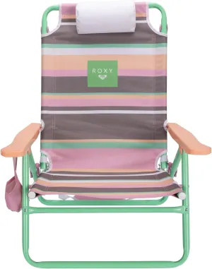 Roxy Beach Chair – Lightweight Folding Chair with Adjustable Recline and Cup Holder – Portable and Durable Chairs for Beach, Camping, or Outdoor Events