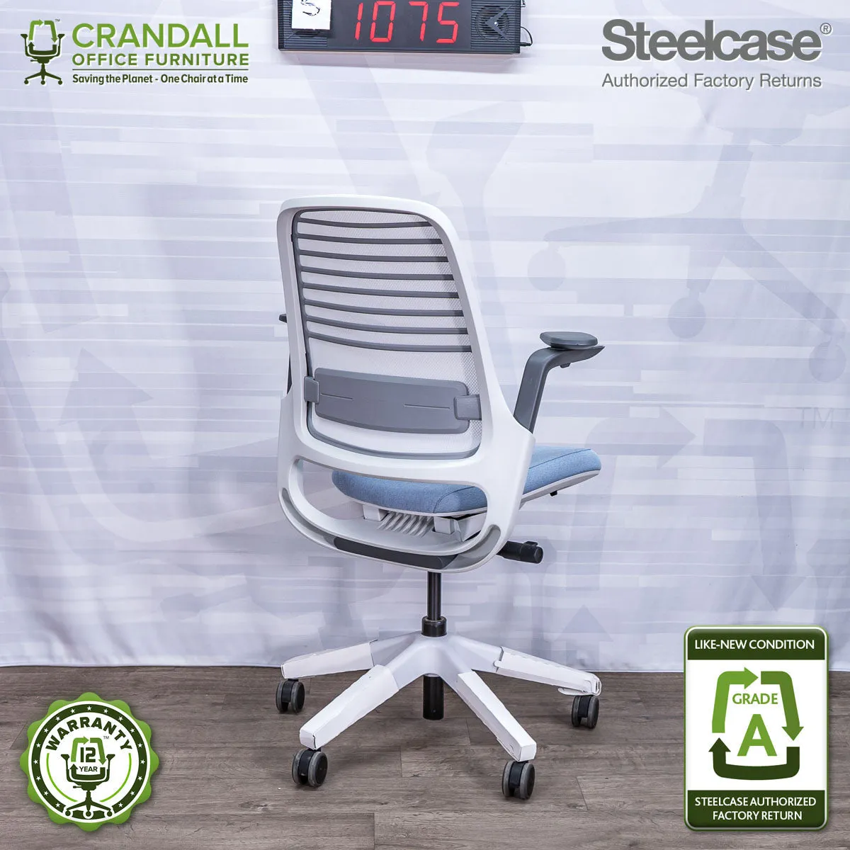 S-1075 - Steelcase Series 1 - Grade A