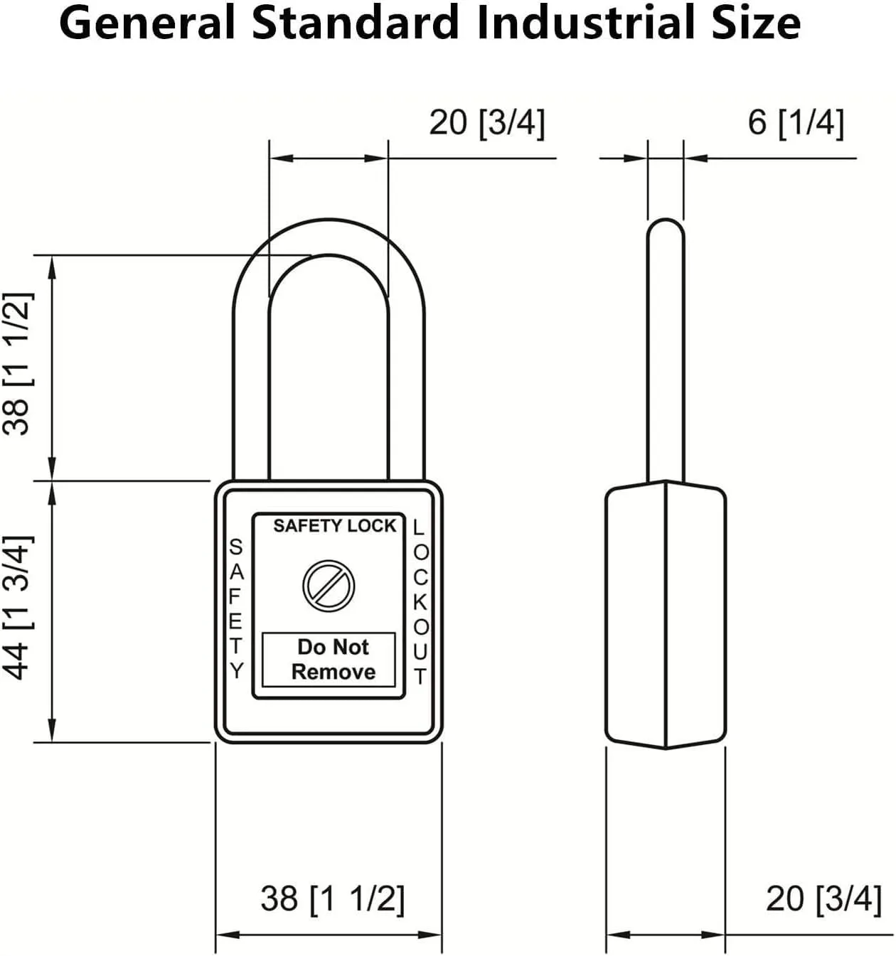 SAFBY Lockout Tagout Locks Loto Safety Padlock, Keyed Differently, OSHA Loto Safe Padlocks for Lock Out Tag Out Stations and Devices Red NO. 1-10