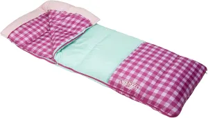 Sapling 40F - 50F Youth Sleeping Bag, Pink…