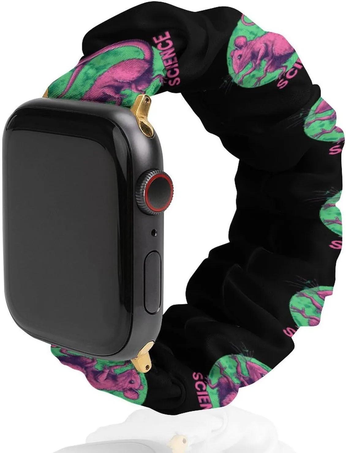 Scientific Mutant Mice Fashion Watch Strap Scrunchies Wristbands Compatible With IWatch Series